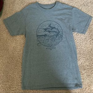 Billabong blue/gray tee